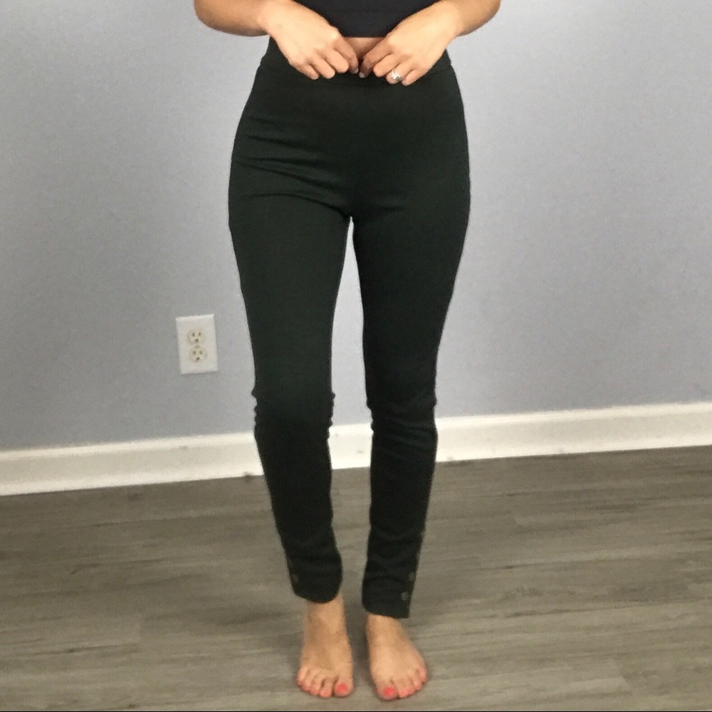 FOREVER 21 hunter green pants
